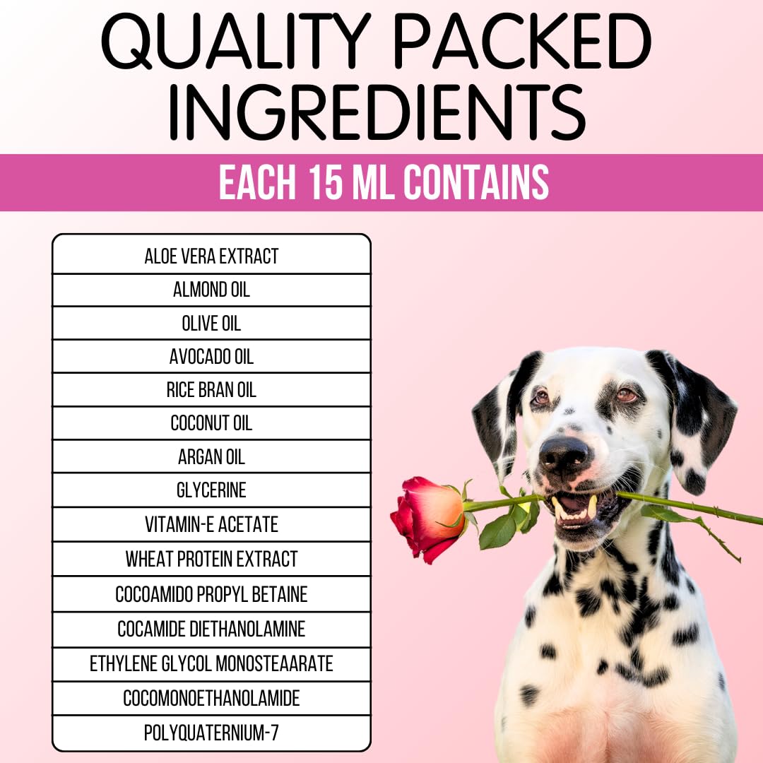 Humane & Hound PawLish Professional Salon Series Dog Shampoo with Conditioner for Short Coat Dogs - 500 ML