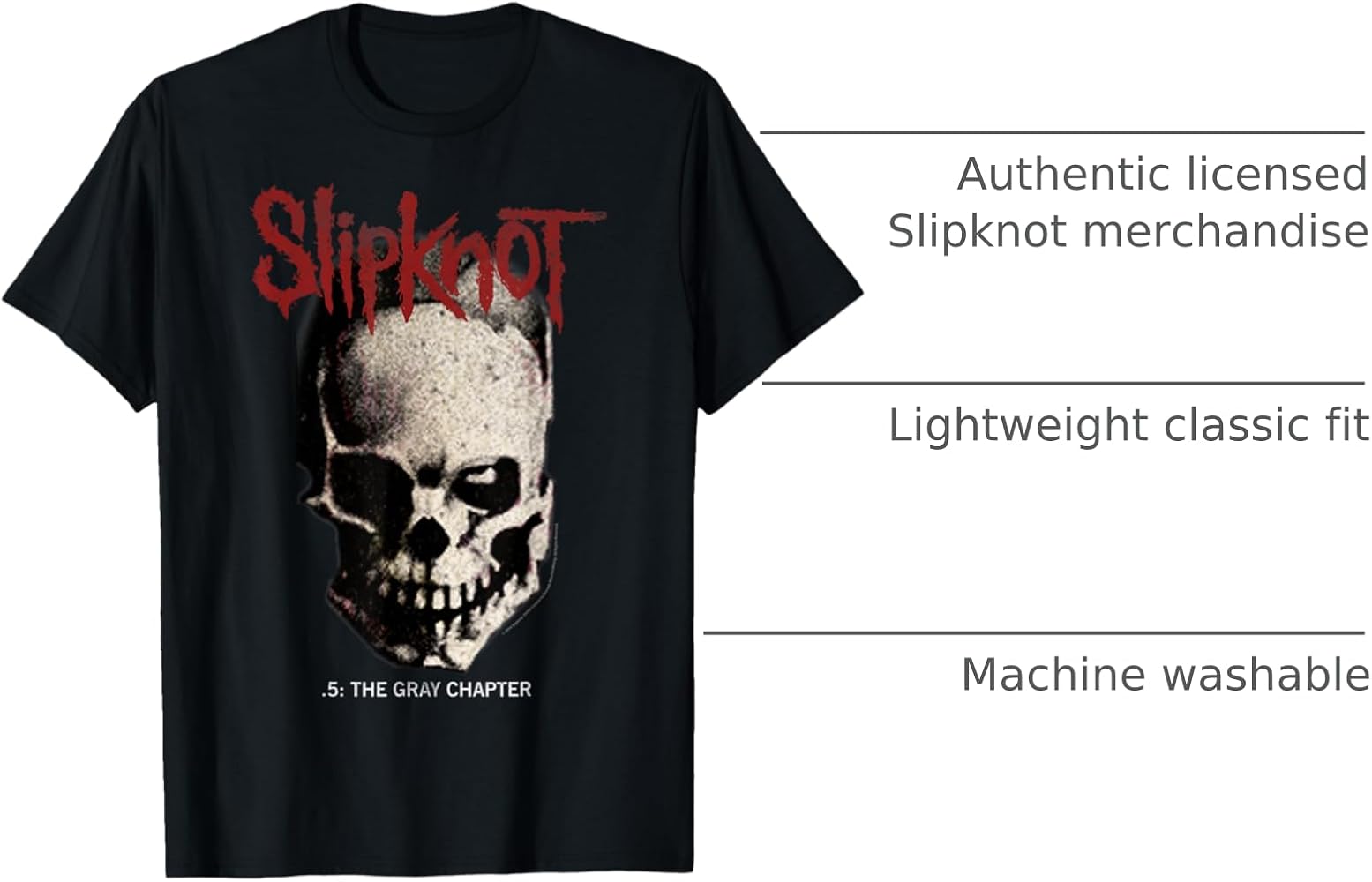 Amazon.com: Slipknot Official Skull and Tribal T-Shirt