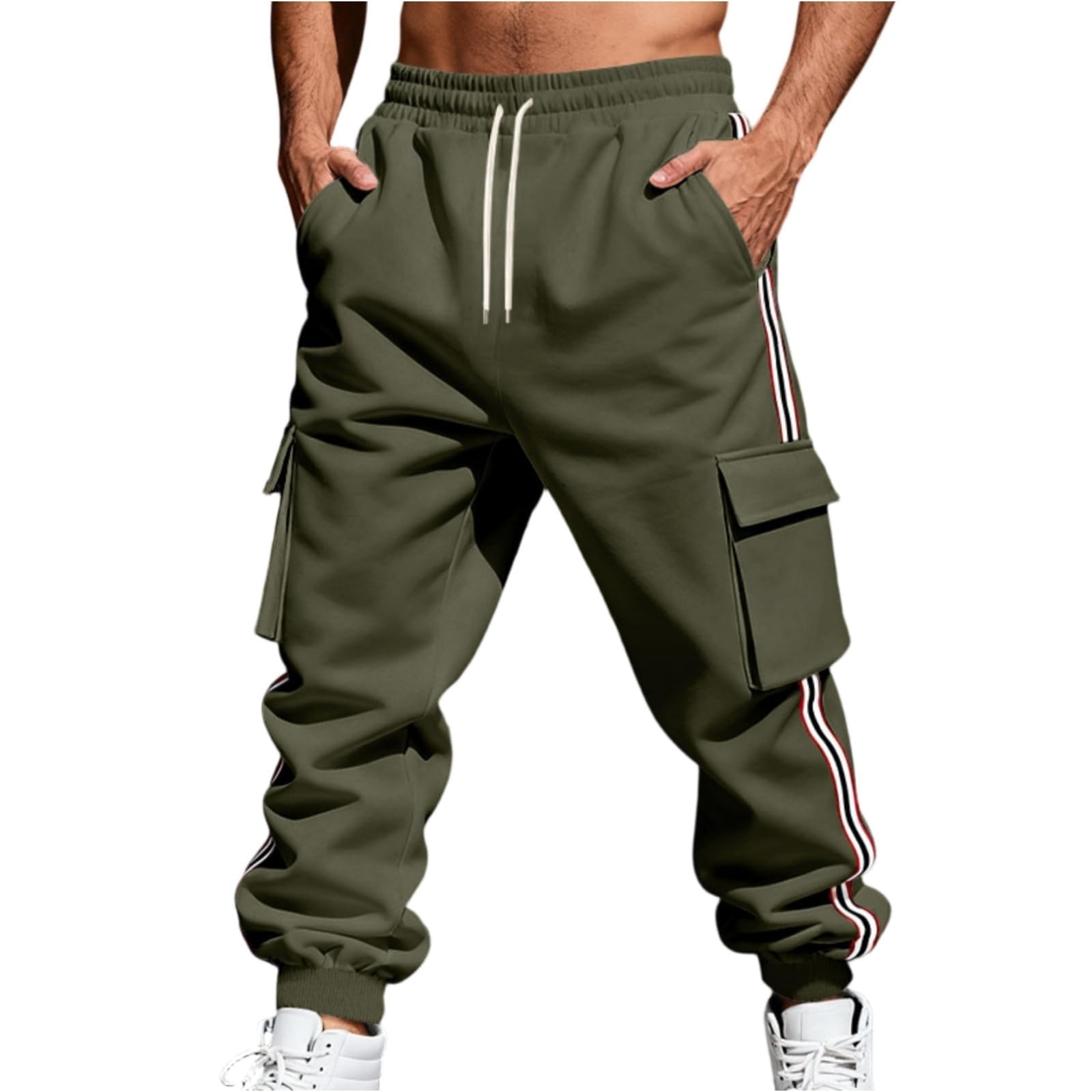 Pantalon de jogging pour homme style streetwear Y2K cargo pour l'hiver