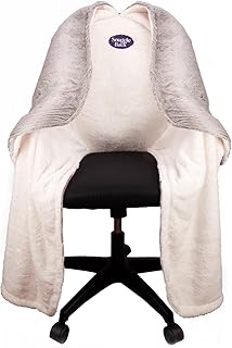 The Original Office Chair Blanket by SnuggleBack; Cozy Comfy Office Desk...