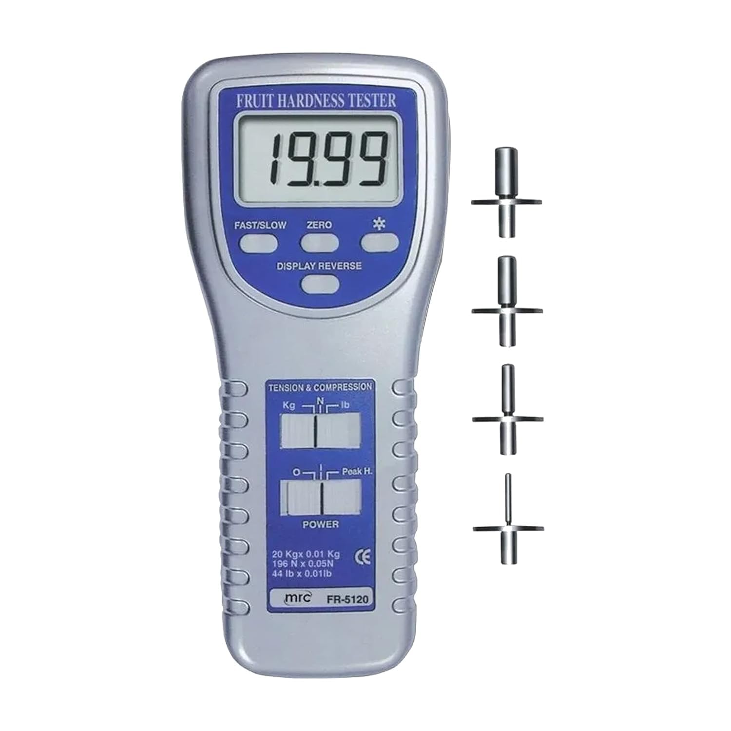 High Accuracy Fruit Hardness Tester (Measuring Capacity: 20.00 Kg/44.10 LB/196.10 Newton Alongwith Factory Calibration Certificate Model: FR-5120-image-24