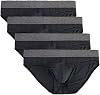 Mens Basic Briefs Lightweight Micro Mesh Comfortable Underwear Pack