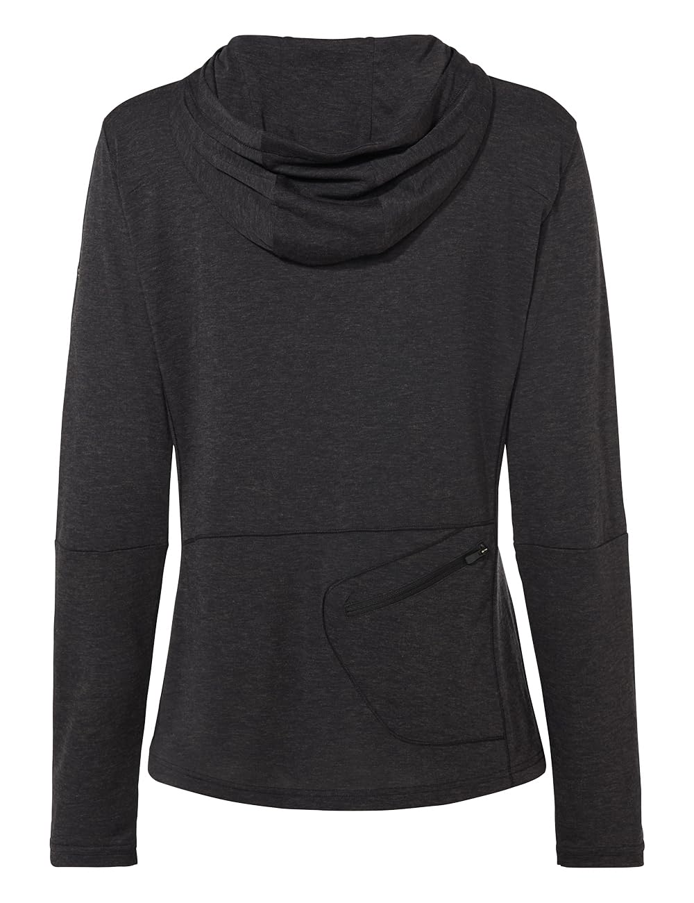 VAUDE Tremalzo Langarmshirt Damen Fahrrad mit Kapuze, Black, Gr. 36 – Ansicht 2