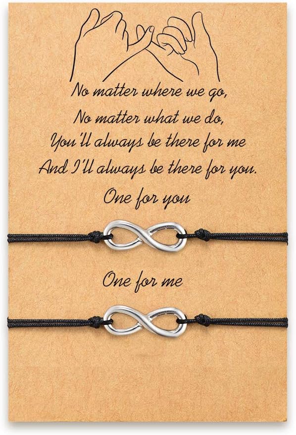 Pinky Promise Matching Relationship Bracelets For Friends Couple Family