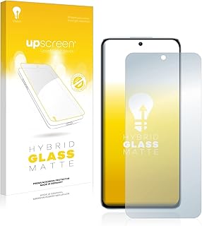 upscreen Matte Screen Protector Glass Film compatible with Honor X8 5G - Anti-Glare, Anti-Fingerprint, 9H Glass Protection