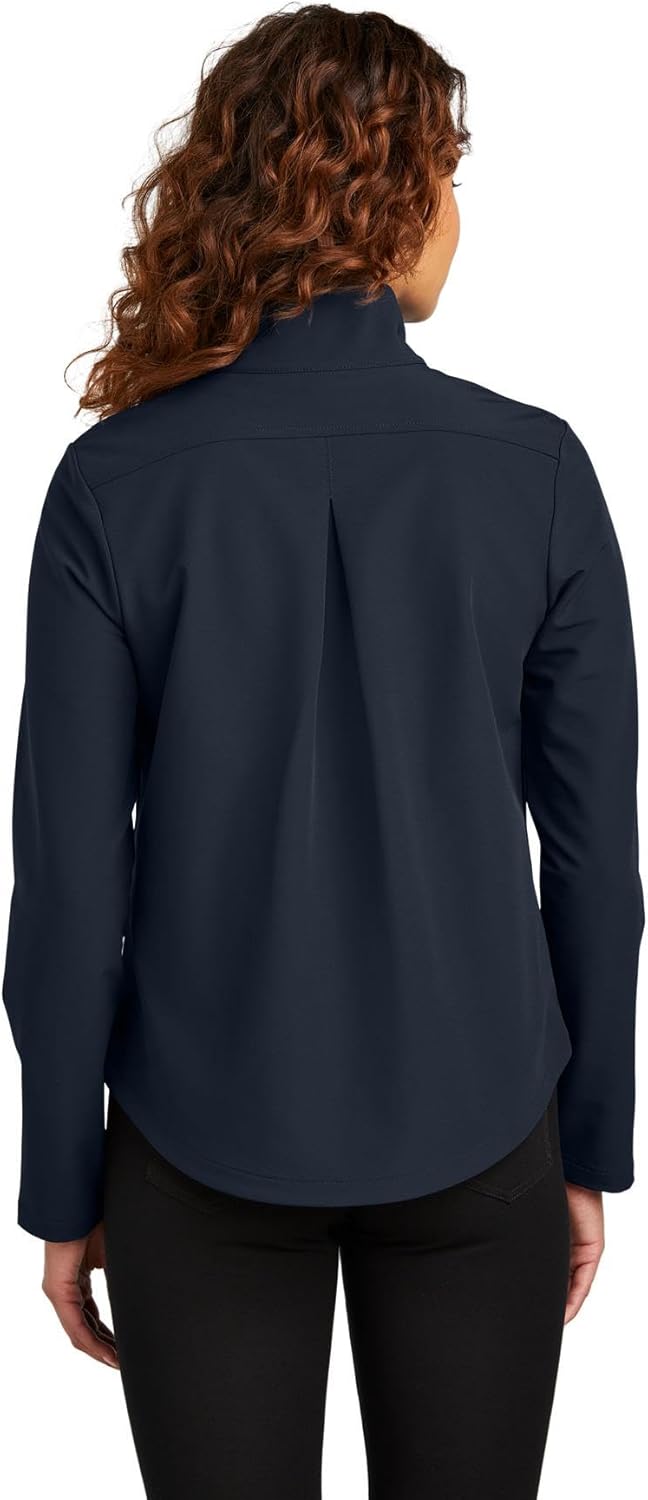Women's Stretch Soft Shell Jacket | Business Casual Jacket, Water Repellent Finish, Four Way Stretch