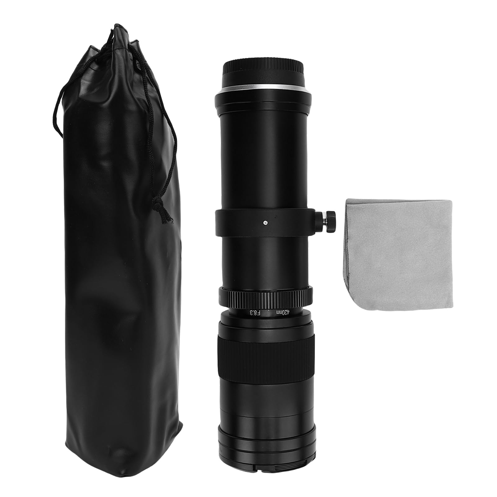 Amazon | Jiawu 420-800mm マニュアルフォーカス望遠レンズ、 F