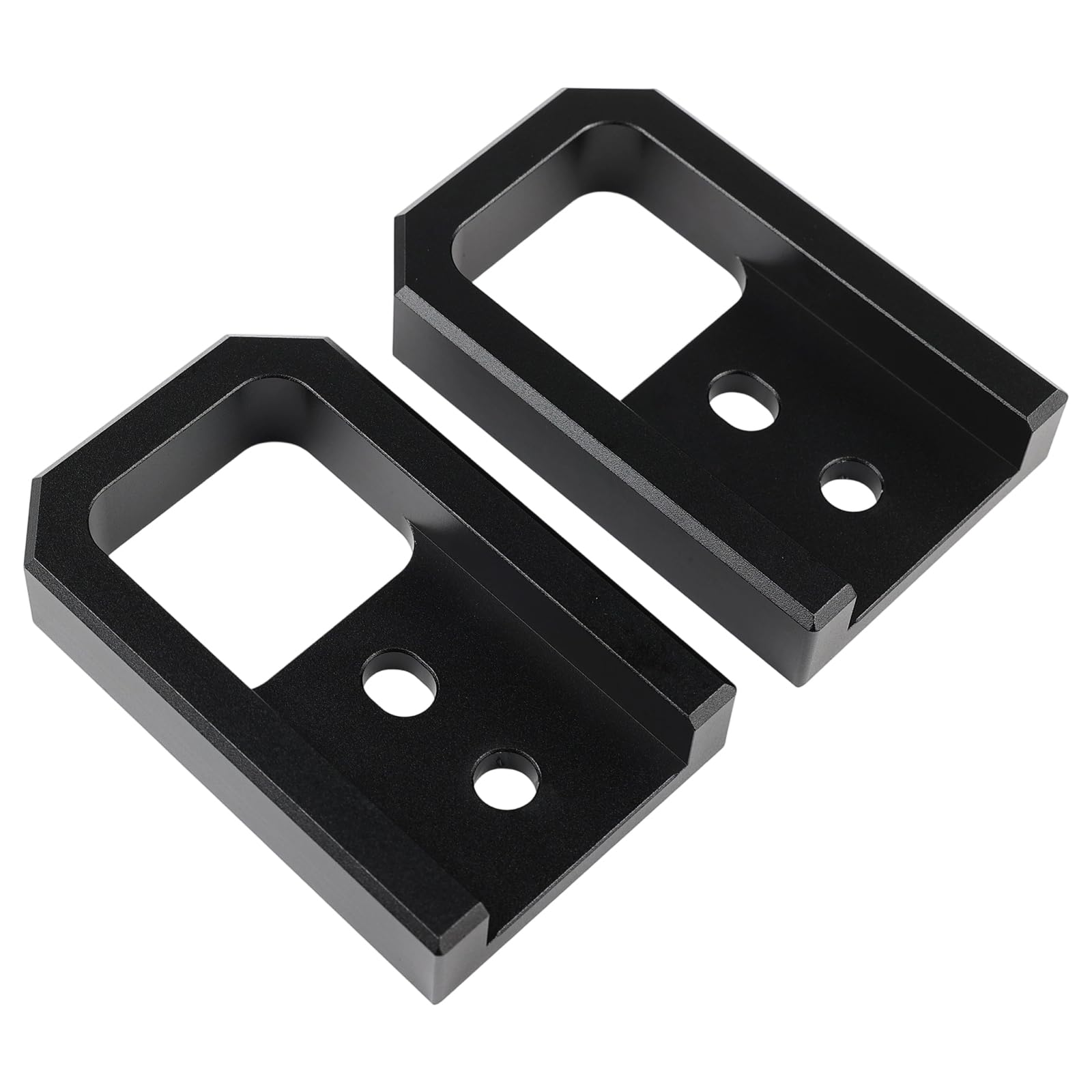 2 ganci di traino automobilistici design in acciaio superiore cuscinetto di carico sistemi di montaggio rapido applicazione veicolo ganci rimorchio resistenti alle intemperie