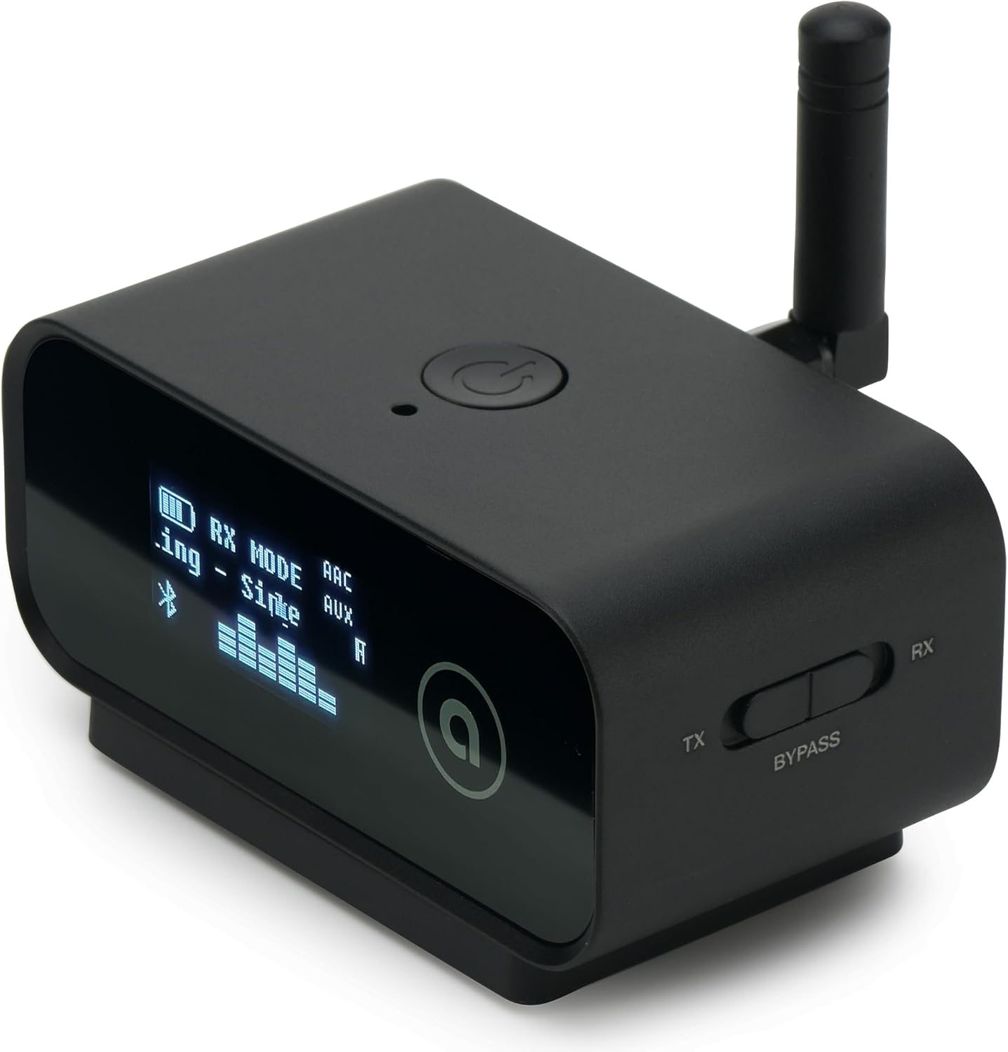 Auris Blume Duo HiFi Bluetooth 5.0 Music TV Transmitter & Receiver Long Range Wireless Adapter | Audiophile DAC, LDAC, aptX HD/LL, Display, Battery & Optical AUX Output Input for Stereo Amplifier Car Auris Blume Duo HiFi Bluetooth 5.0 Music TV Transmitter & Receiver Long Range Wireless Adapter | Audiophile DAC, LDAC, aptX HD/LL, Display, Battery & Optical AUX Output Input for Stereo Amplifier Car