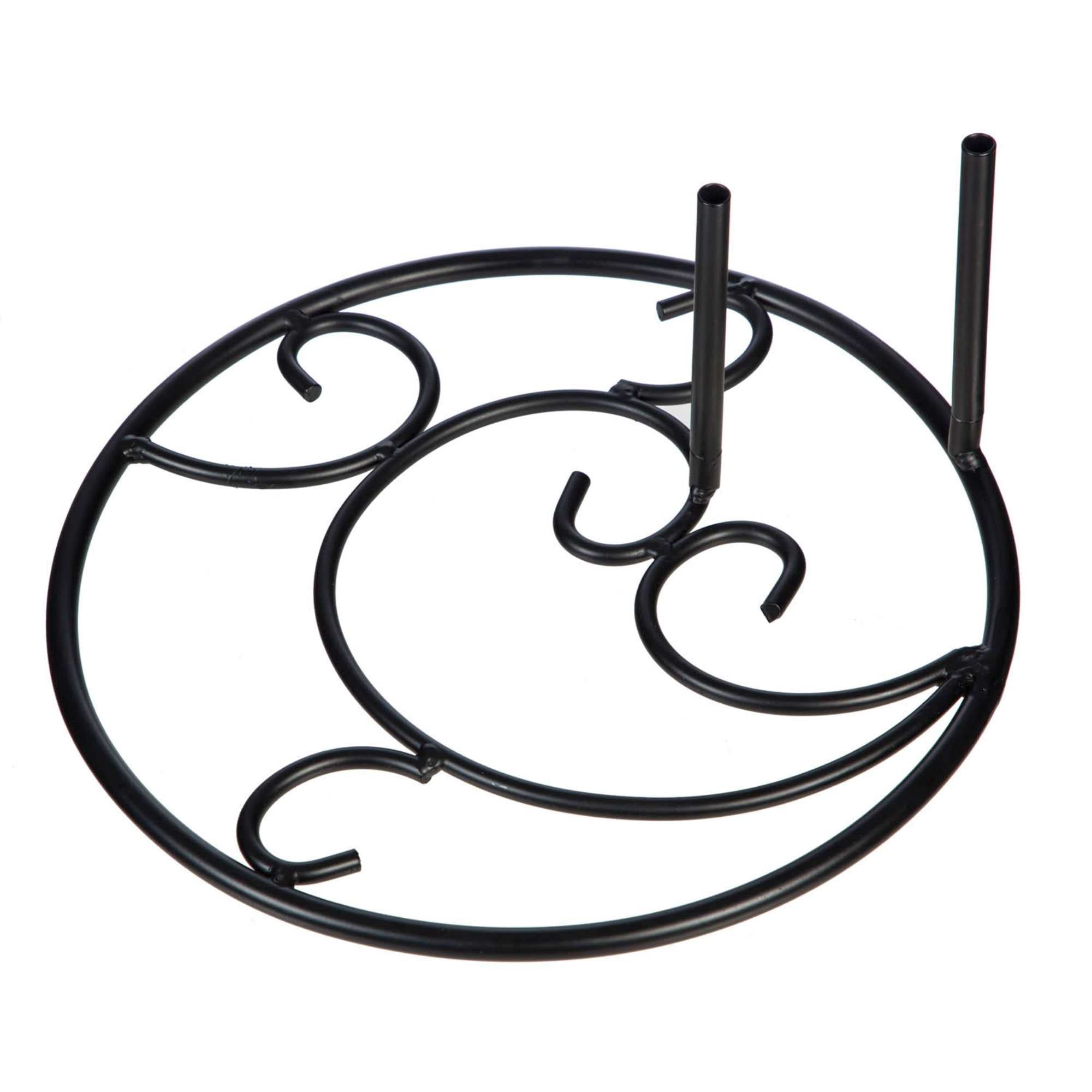 Evergreen Flag Statement Stake 36 H-Stake Holiday (Swirl KD)