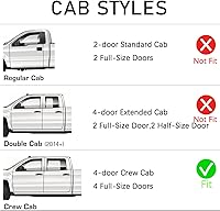 Vista 2 de Lightronic WV194133 - Protector de lluvia para ventana lateral en canal, humo oscuro, juego de 4 piezas, se adapta a Chevrolet Colorado 2004-2012