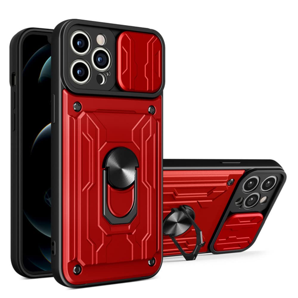 Coque iPhone 11 rouge protège caméra pour éviter rayures et chutes