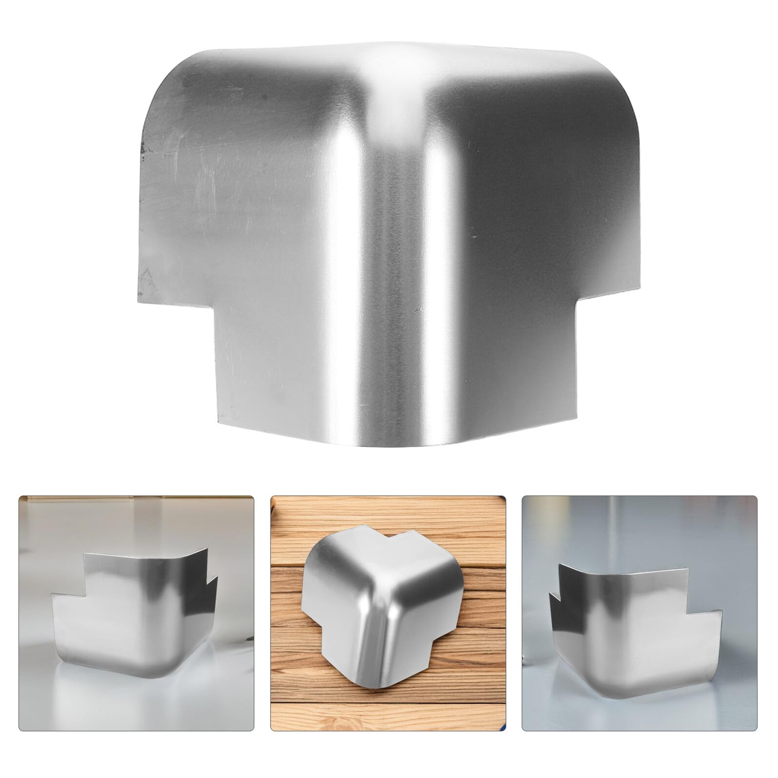 Protections Angle Aluminium Robustes pour Camion Protège-Coin de Caisse Résistant Corrosion pour Chargement et Transport Réfrigéré