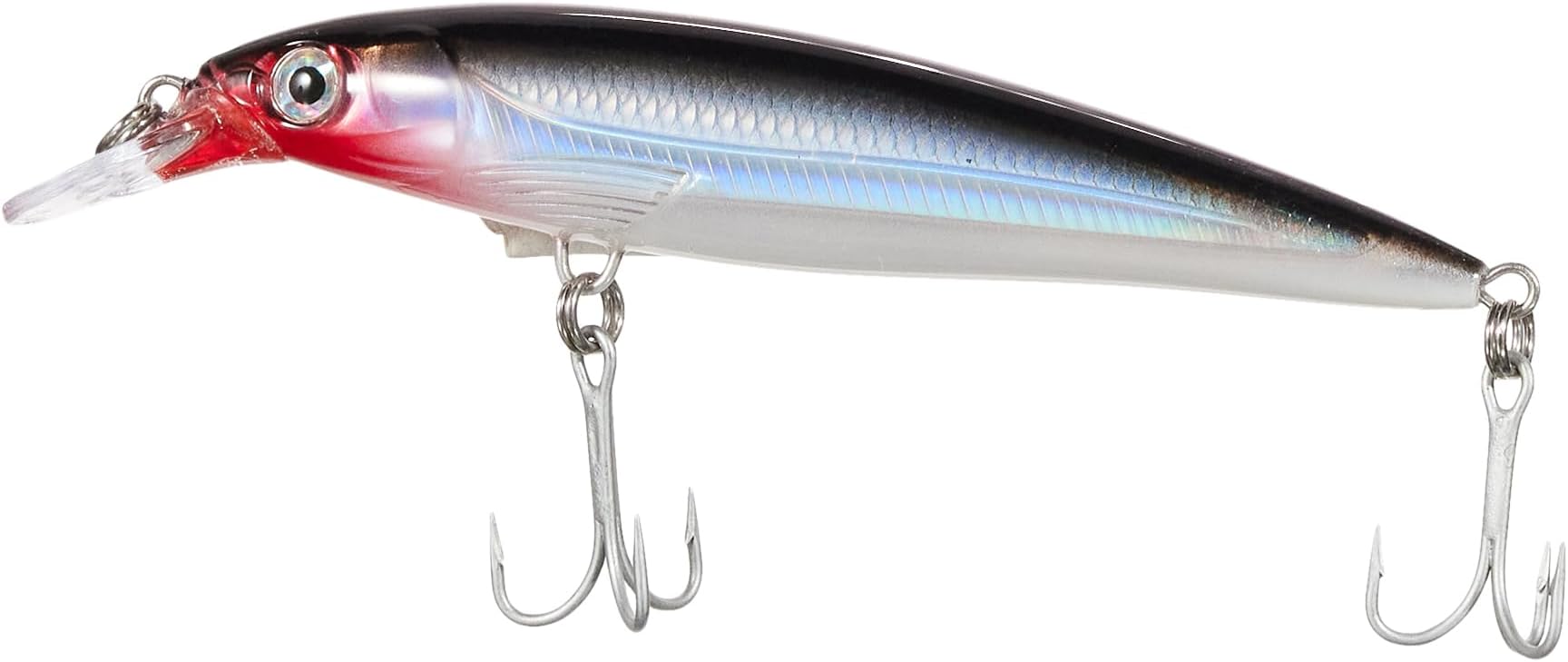 Rapala X-Rap Saltwater Lure with Two No. 2 Hooks, 1.2-2.4 m Swimming Depth, 12 cm Size, Silver