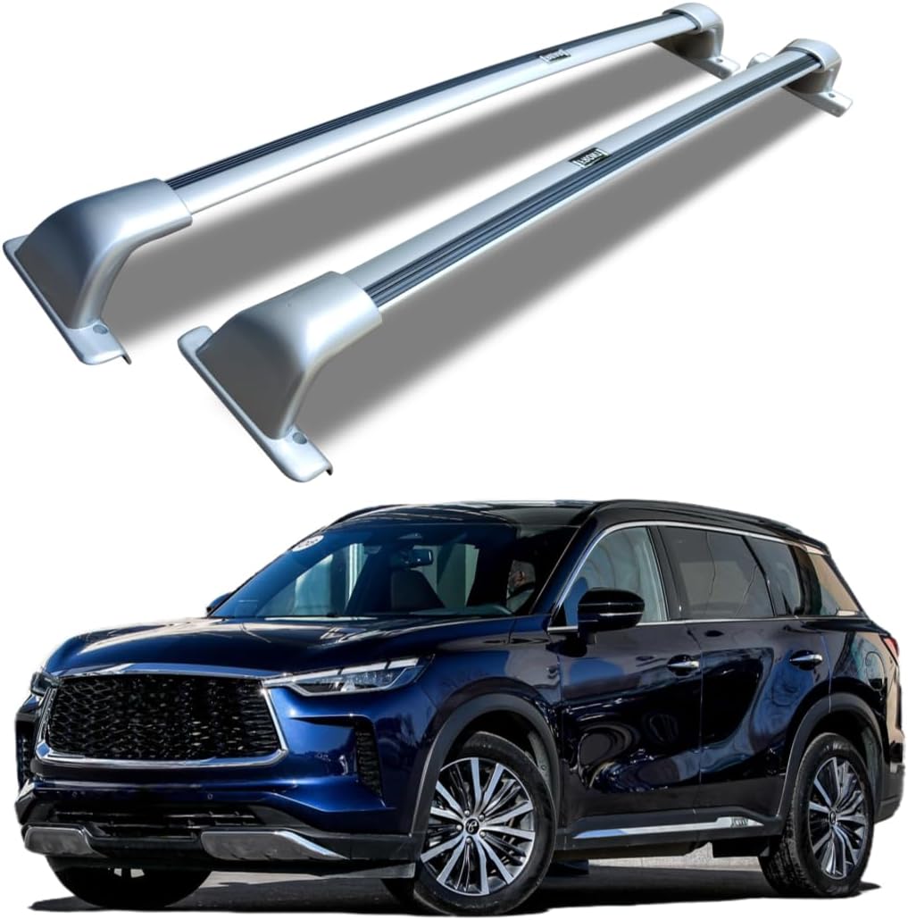 Roof Racks CNC Aluminum Alloy ONLY Rail Cross Bars Rail Fit