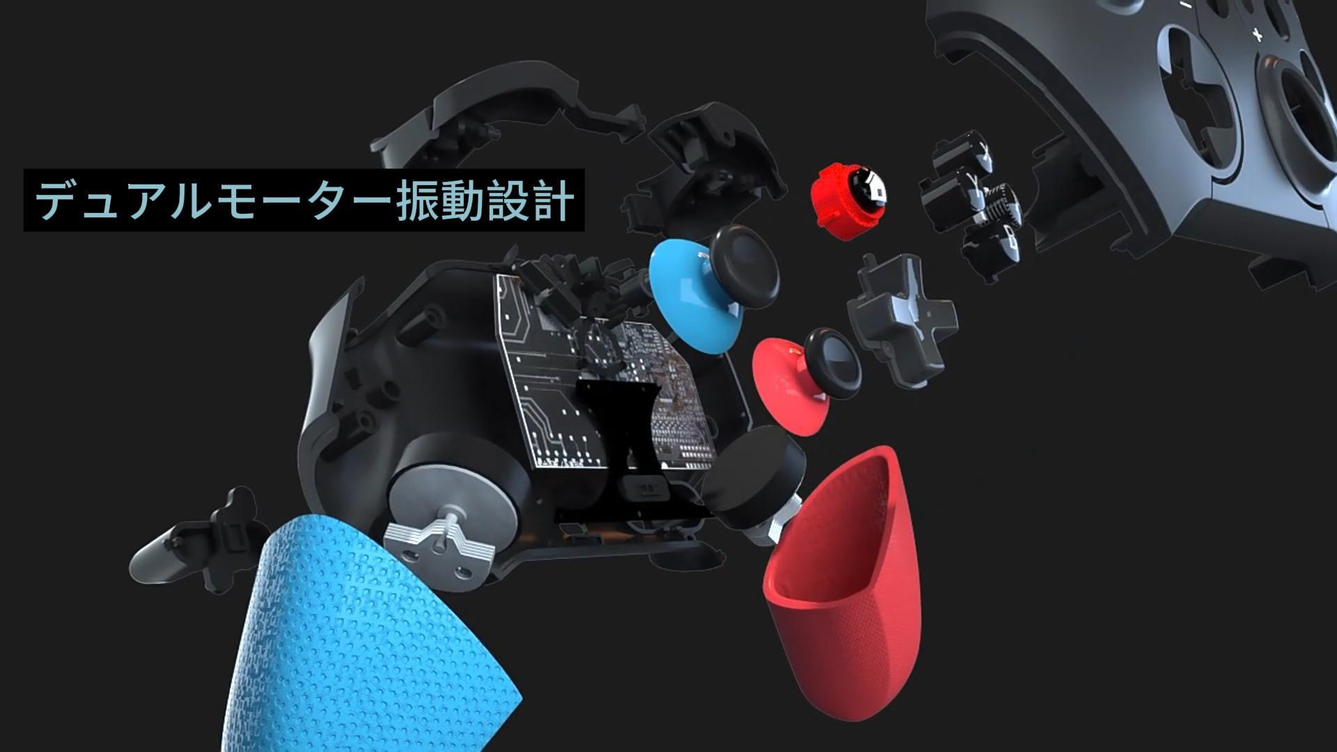 Amazon.co.jp: for Switch コントローラー TURBO連射機能付き 背面