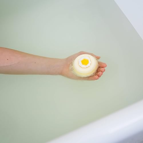 Miniatura 6 de ANIHANA Bomba de baño con aceite de coco, sin parabenos, rociadores de lujo hechos a mano, refrescante aroma a miel de manuka, 6.3 onzas