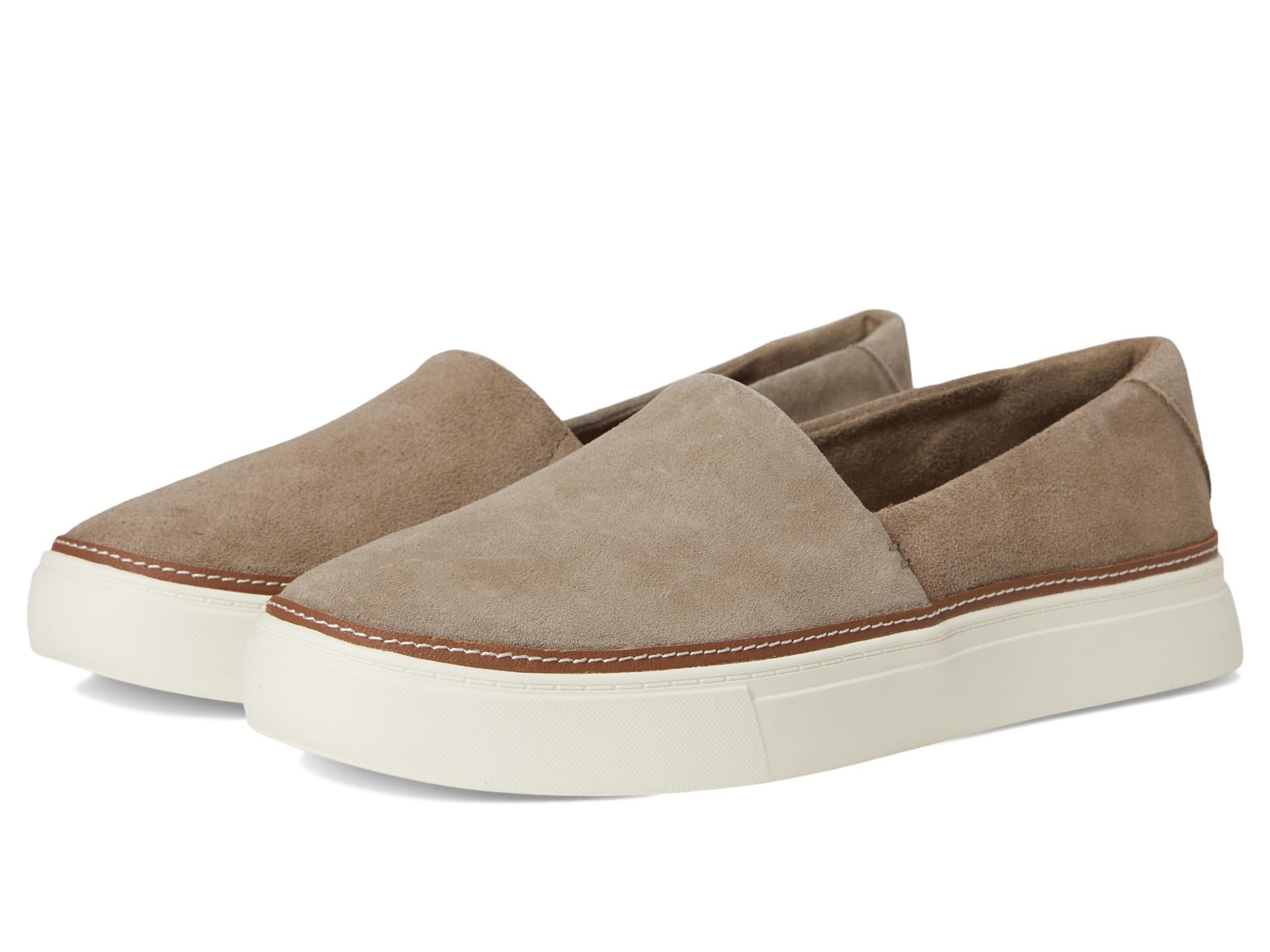 TOMS Women's Kameron Slip On Sneaker, Dune Suede, 7.5 UK