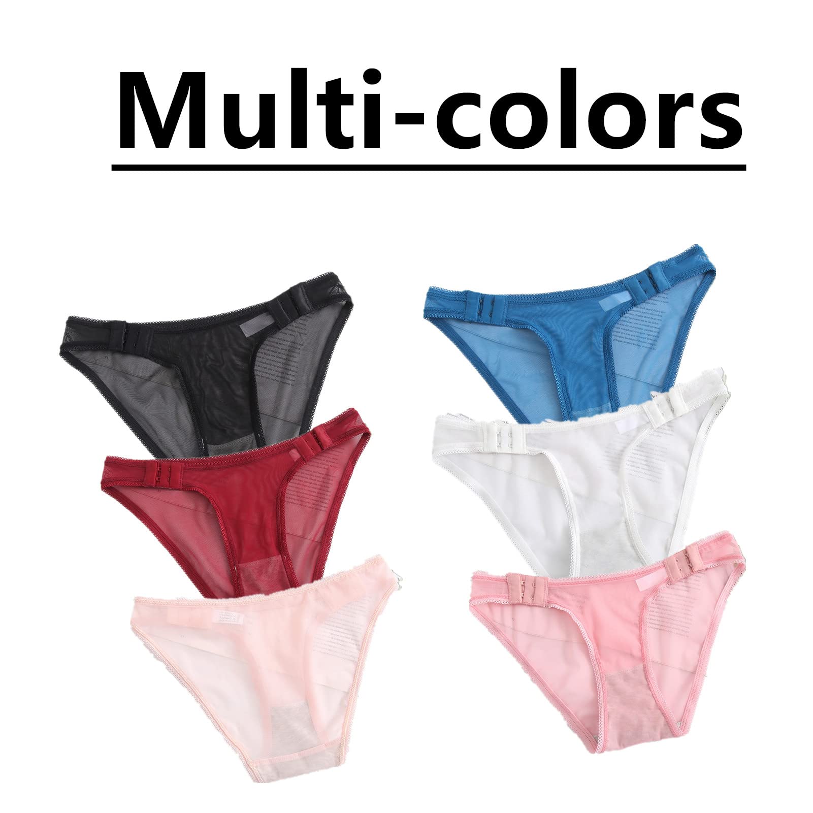 Amazon | Easy Off Underwear with Side Hook Closure, G String