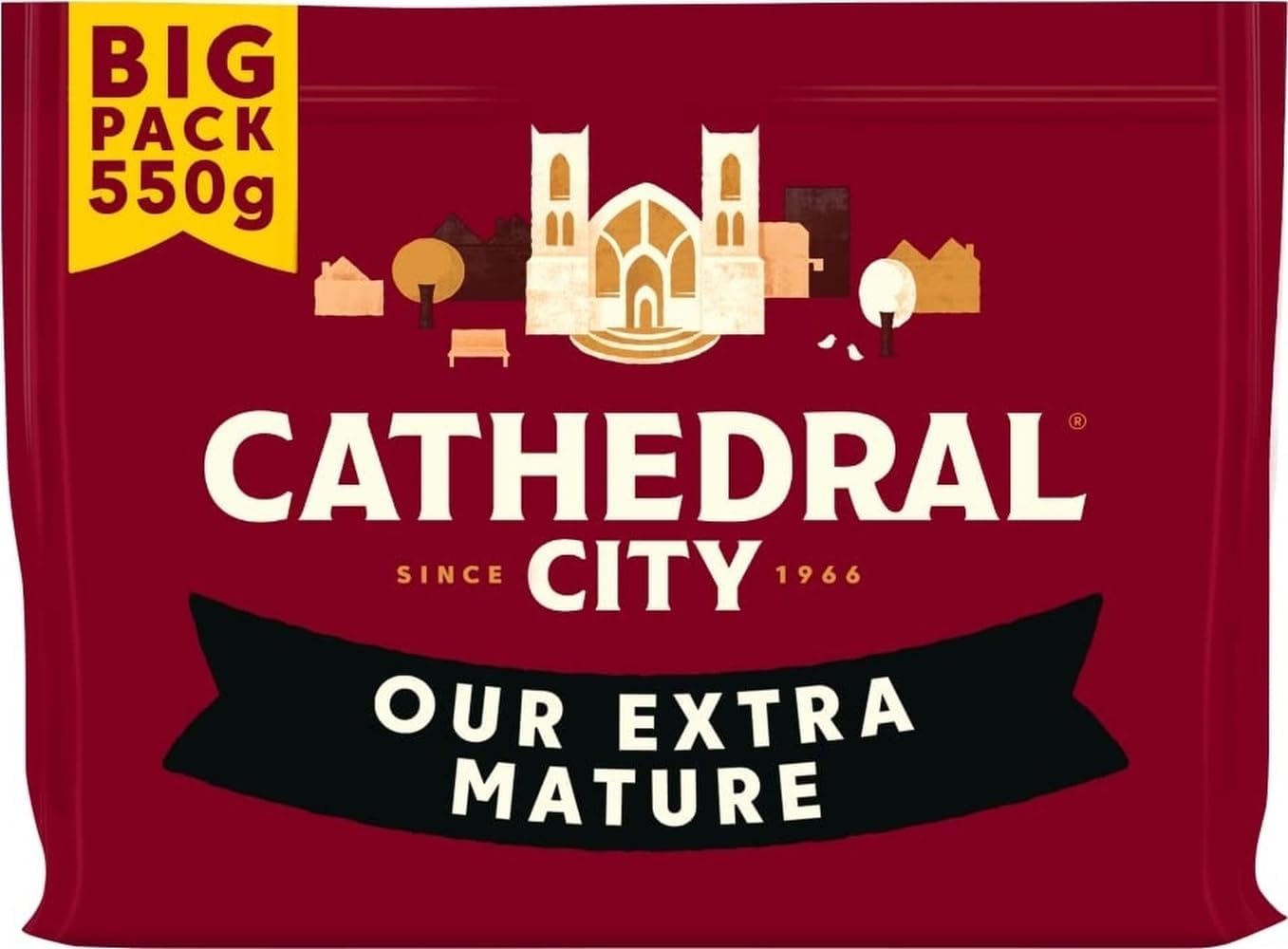 Cathedral City Extra Mature Cheddar Cheese 550 g