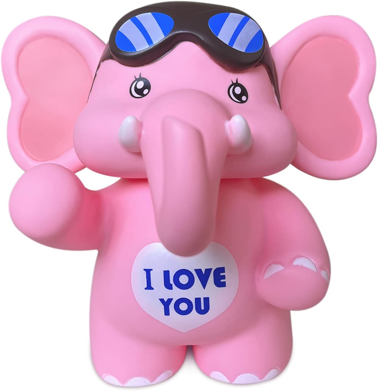 Abvaros Elephant Piggy Bank,Large Cute Coin Bank for Girls