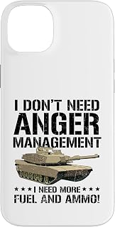 I Need More Fuel And Ammo M1 Abrams Tanker US Military Tank Case for iPhone 14 Plus