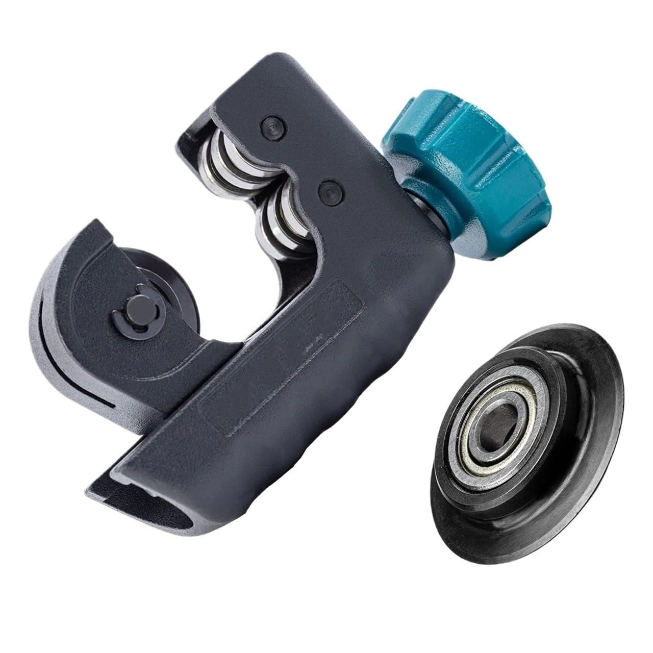 Maquina cortadora de tubos Mini cortador de tubos de 4,5 mm a 28 mm, cortador de tubos de cobre con hoja de repuesto para aluminio cortatubos cobre
