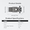 Bambu Lab P2S/P2Sコンボ用金属押出機カッターブレード3個パック。最大300°Cの耐熱性、P2Sノズルの詰まりや印刷不良を防ぎます – Bambu lab P2Sアクセサリー用フィラメントカッターの簡単取り付け