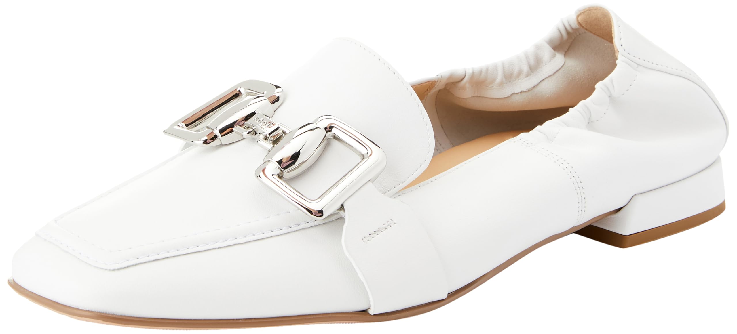 HÖGL Women's Amina Loafer, White, 3 UK
