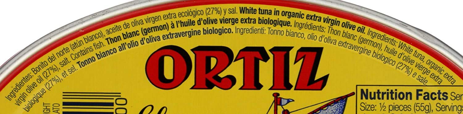 Weißer Thunfish in ökologischem Olivenöl 112g x 30 Einheiten