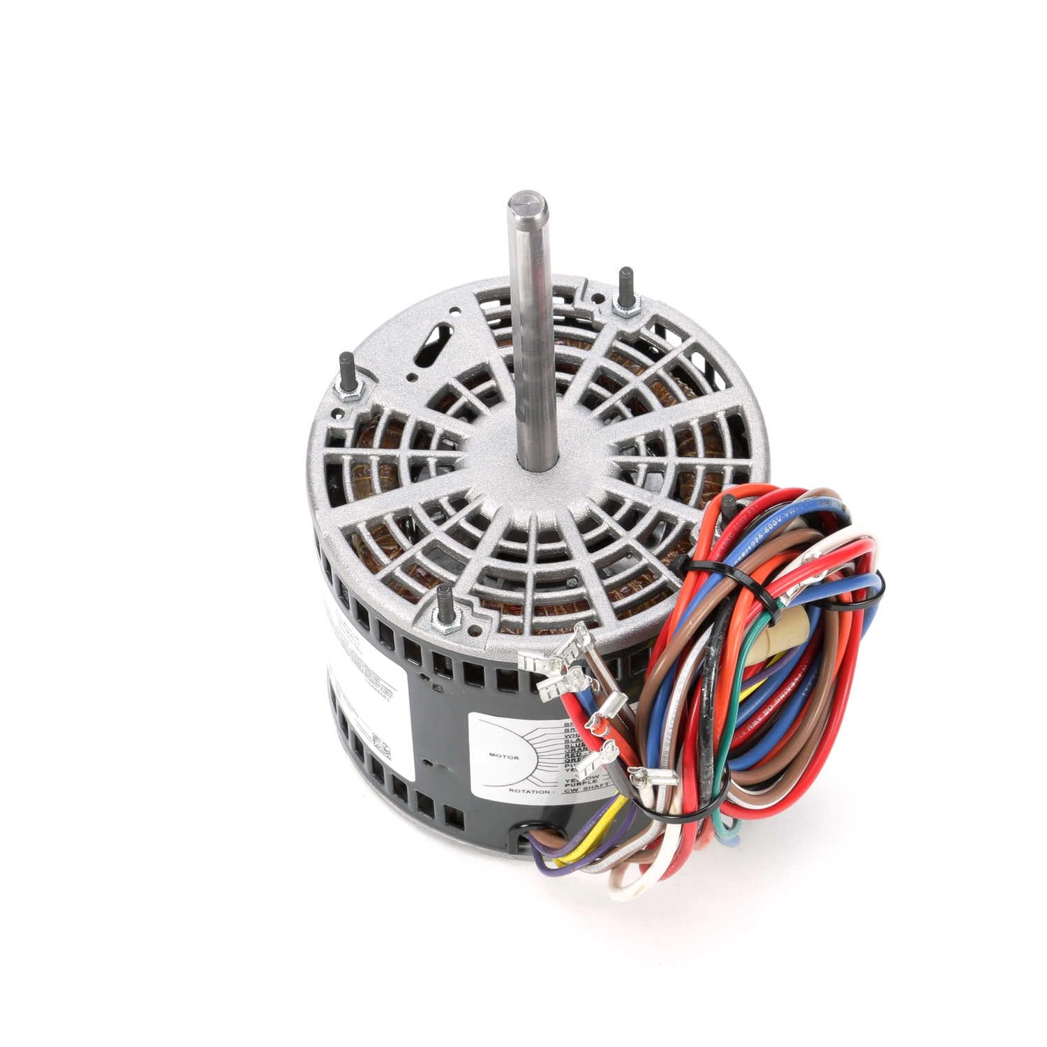 Marathon X033 48Y Frame Direct Drive Blower Motor, Single Phase PSC, Thru-Bolt Mount, Open Air Over, Shaft Dimension 1/2" x 5", 6.1 amp, 1/2 hp, 1075/4 RPM, 115V