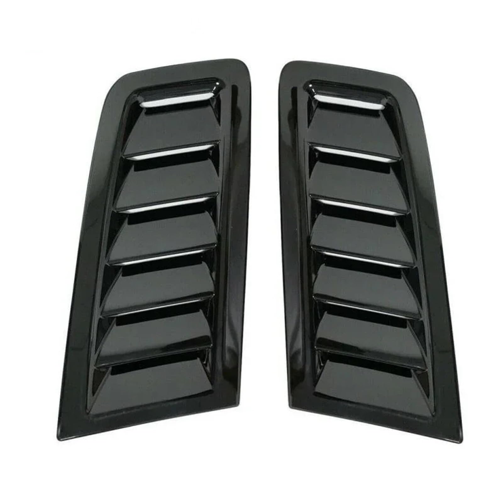 Entrada de aire universal coche para refrigeración y decoración de capó, juego de 2 piezas 6