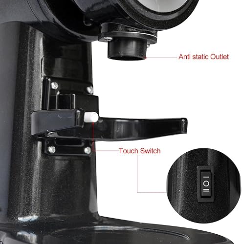 Miniatura 5 de Molinillo de rebabas eléctrico Molinillo de café Máquina de café con filtro 150W Máquina de café expreso