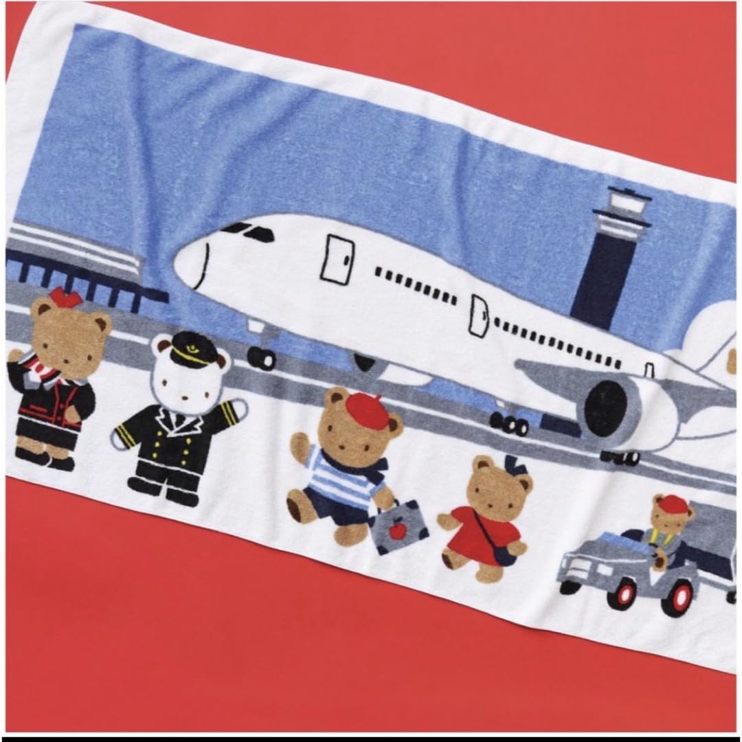 Amazon.co.jp: ファミリア JAL タオルケット 縦60cm、横120cm C818