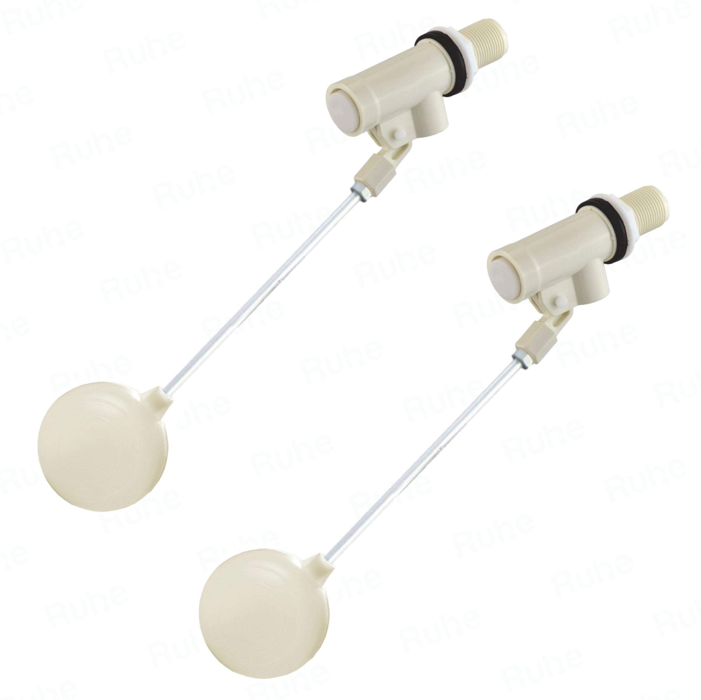 Ruhe® 15mm Ball Cock | PTMT Ball Cock with Aluminum Rod and Ball | 15mm | Set of 2