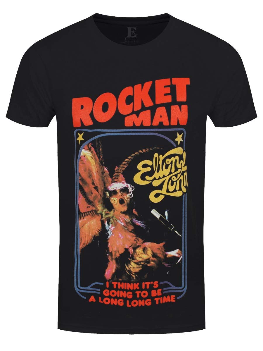ROCKS OFFElton John Rocketman - Feather Suit T-Shirt