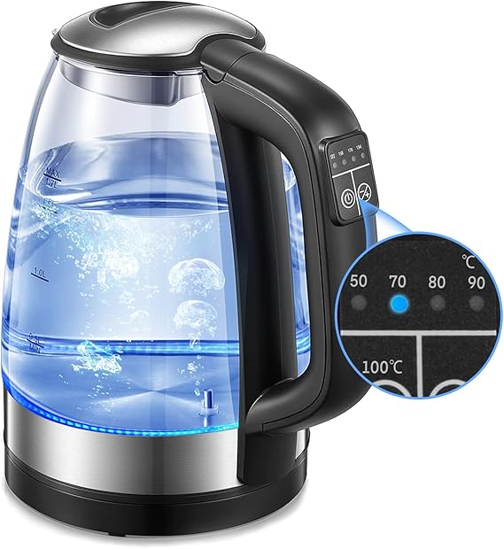 Electric Kettles, Temperature Control Kettle, Glass Kettles Electric
