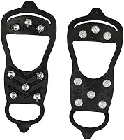 Tração de Caminhada com Grampos de, Grampos de aço E Durável, Botas para Caminhadas No Neve, Montanhês, 8