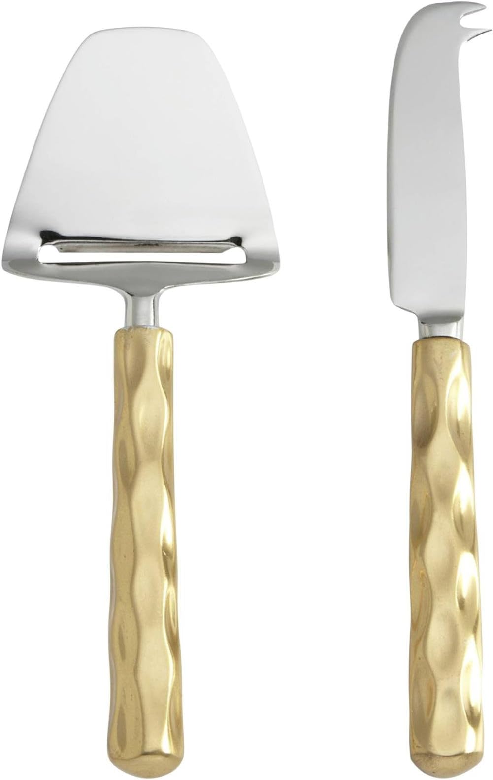 Michael Wainwright 71Tr28 Truro Metal Gold Cheese Shaver And Knife Set