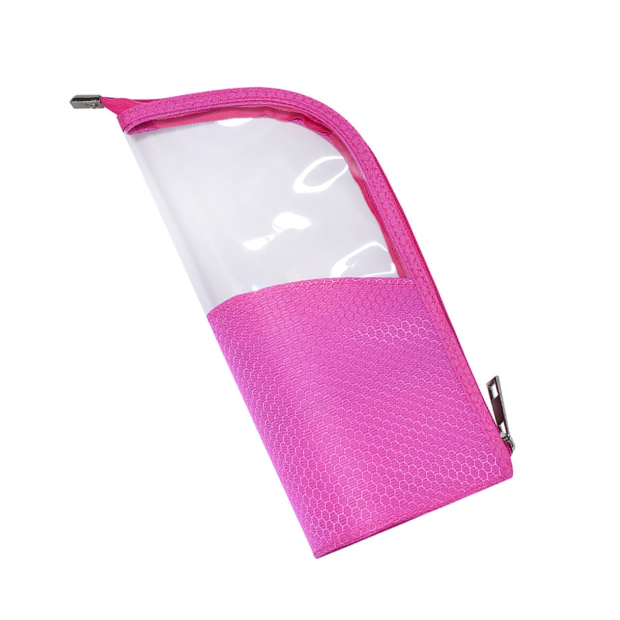 Cabilock Borsa Porta Pennelli Da Trucco Da Viaggio 3 Pezzi Organizer Cosmetico Multifunzionale Portatile Traslucida in Tessuto Oxford Per Donna