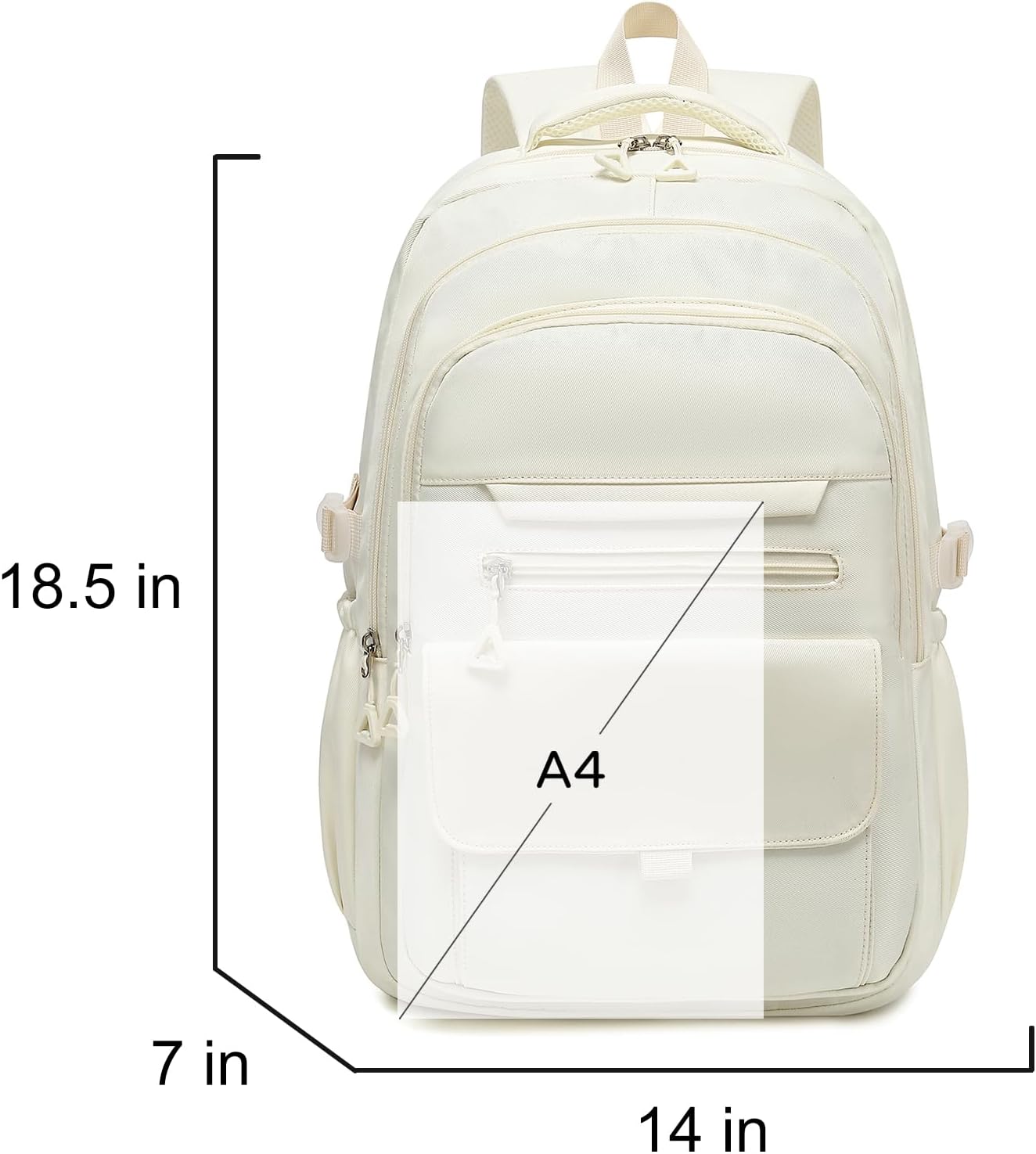 Phaoullzon Large 30L Backpack for Women, College Laptop School Backpacks for Men Business/Work/Travel Daypack