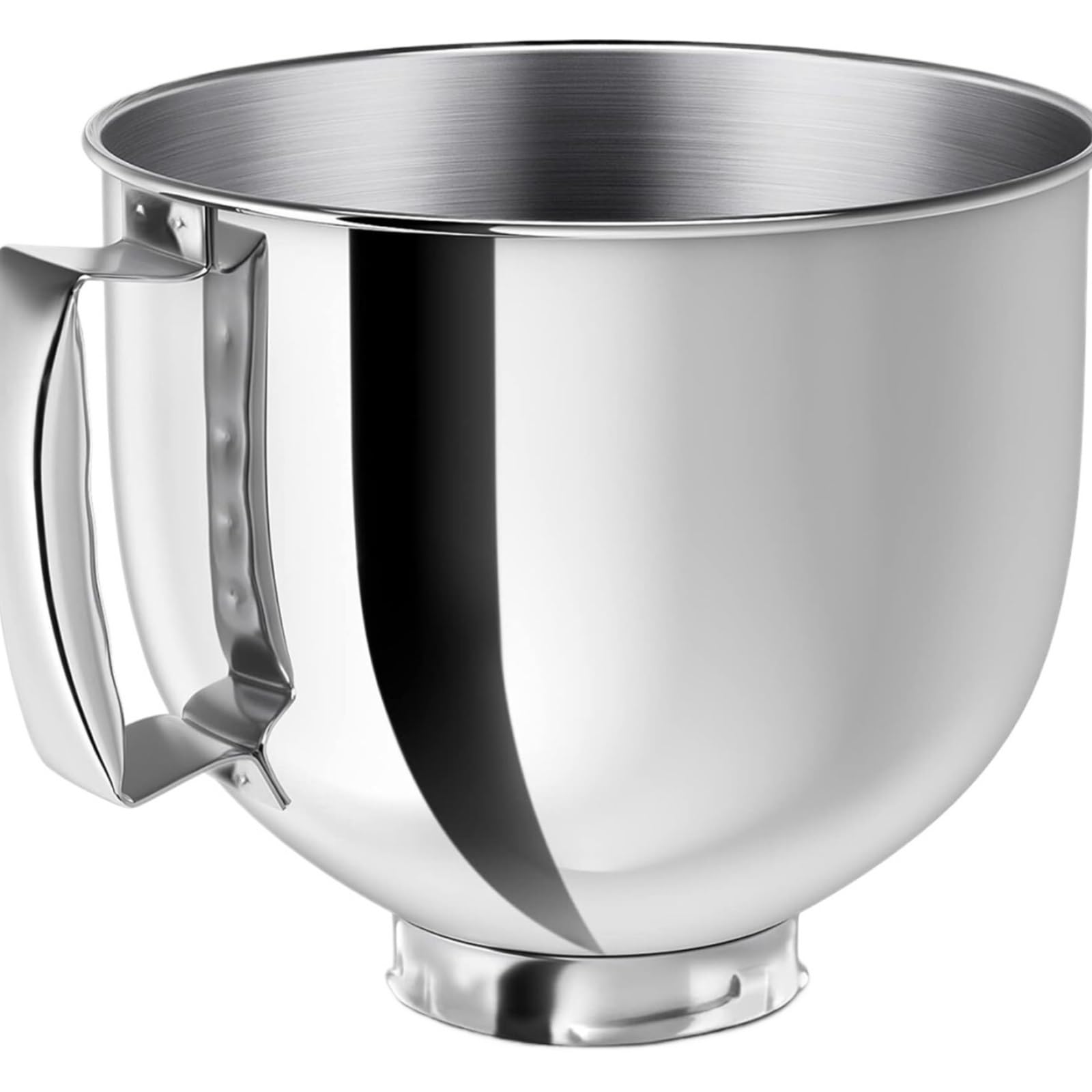 Tazón de 5 QT en acero inoxidable para repostería casera en batidora de cabezal inclinable