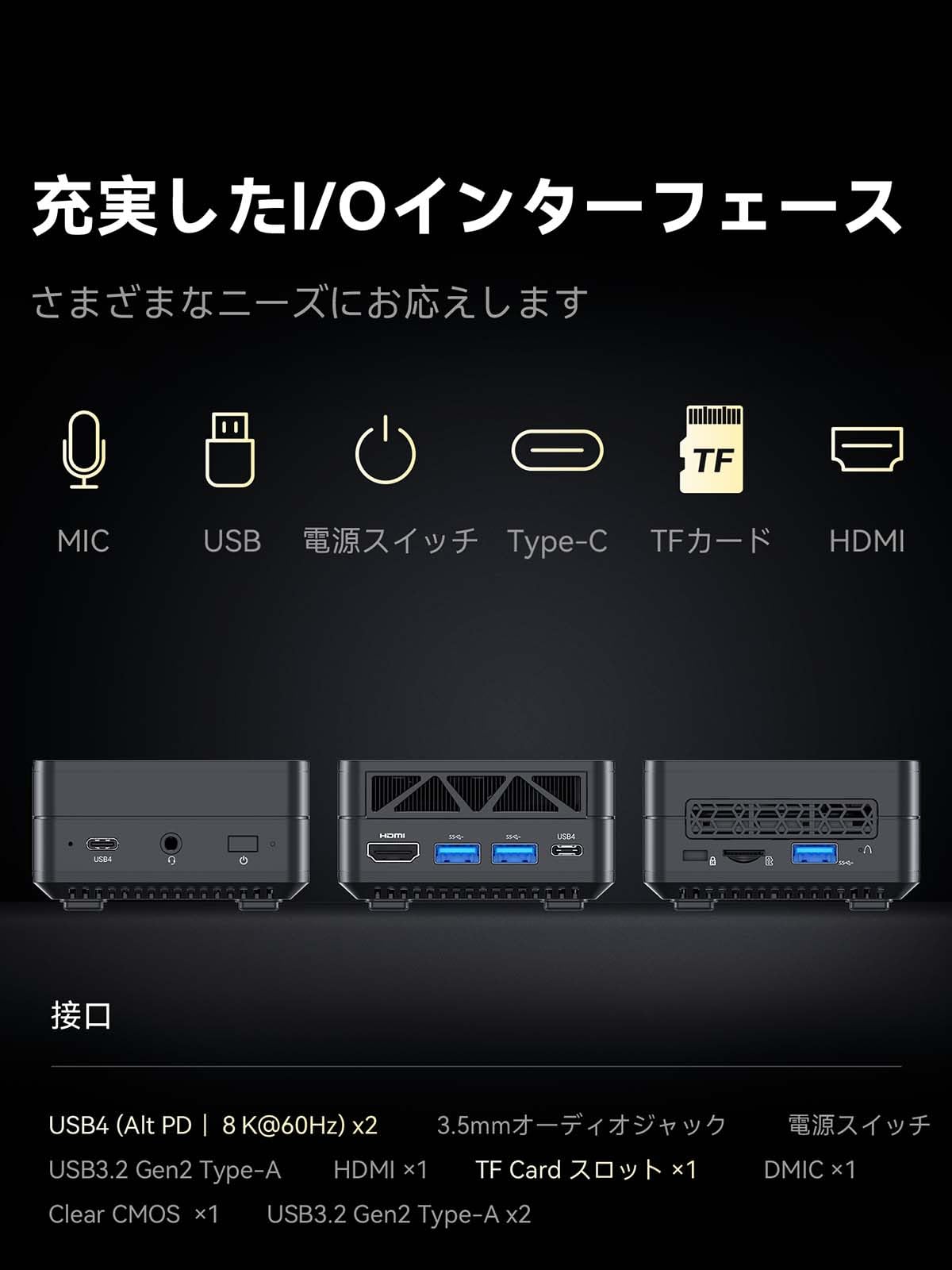 Amazon.co.jp: MINISFORUM EM780 ミニpc AMD Ryzen 7 7840U Radeon 