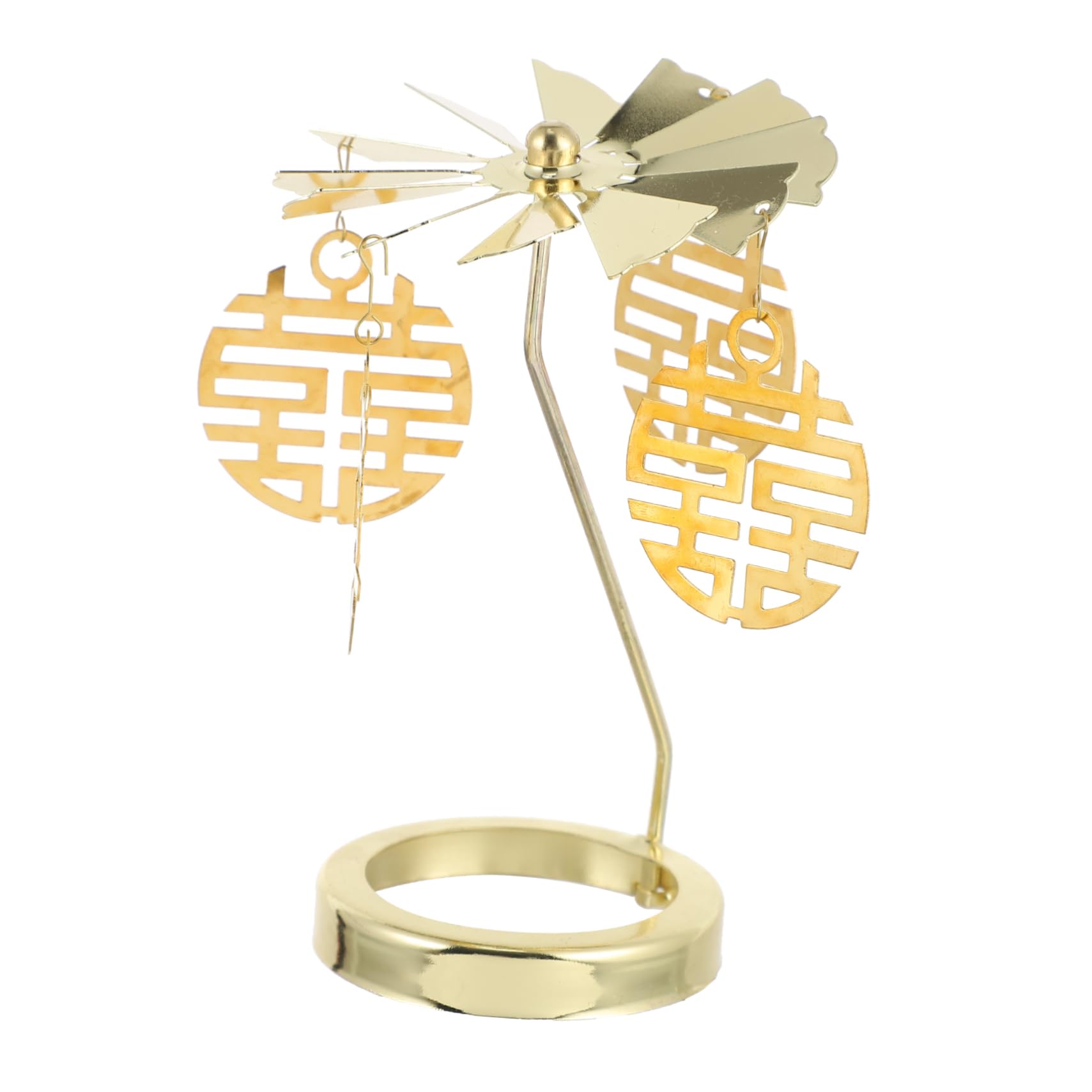 Candelabro Dorado Estilo Europeo De Hierro Para Velas De Pilar - Decoración Romántica Para Bodas Y Hogar