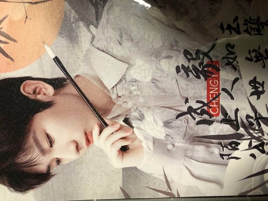 Amazon.co.jp: 成毅 チョンイー A4版満天星加工両面ポスターカード