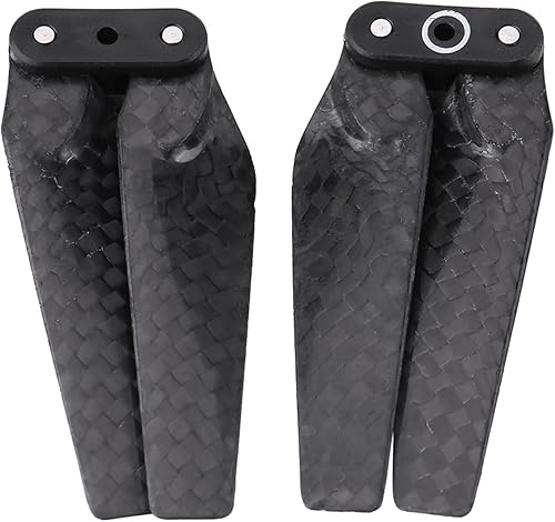 Miniatura 9 de EVTSCAN DJI Spark - Cuchillas de hélice de fibra de carbono, 2 pares de hélices plegables de fibra de carbono, accesorio para drone Quadcopter para