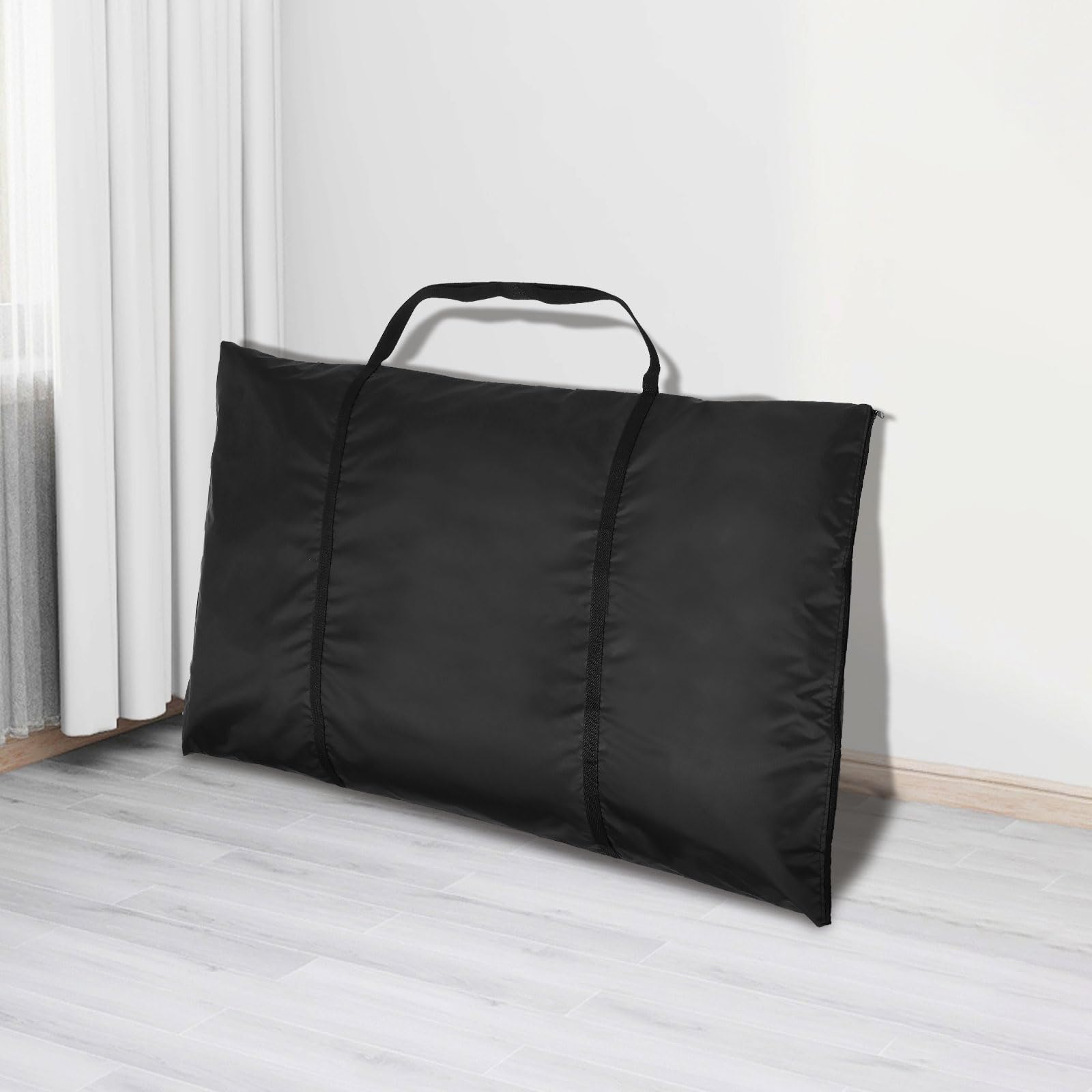 Impermeable Bolsa de Almacenamiento de Hojas de Mesa con Cremallera y 2 Correas de Hombro