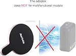 Clamp de téléphone magnétique pour DJI Stabilisateur Gimbal Osmo Mobile 7/7P/6/OM SE/5/4 SE/4, Accessoires de montage pour adaptateur MagSafe iPhone et les smartphones Android