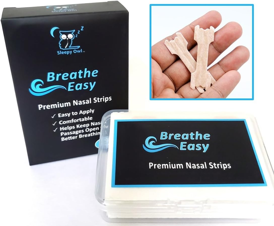 Doctors Breathe Easy Nasal Strips with Free Reusable