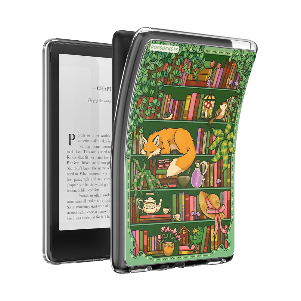 PopSockets Kindle Paperwhite 11th Gen MagSafe Case- Enchanted Shelves